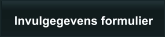 Invulgegevens formulier